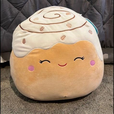 chanel cinnamon roll squishmallow|cinnamon roll squishmallow hello kitty.